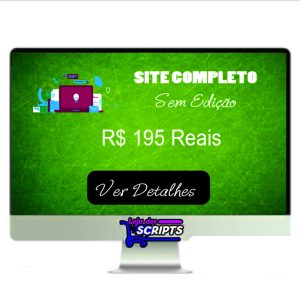 Sites pré prontos scripts