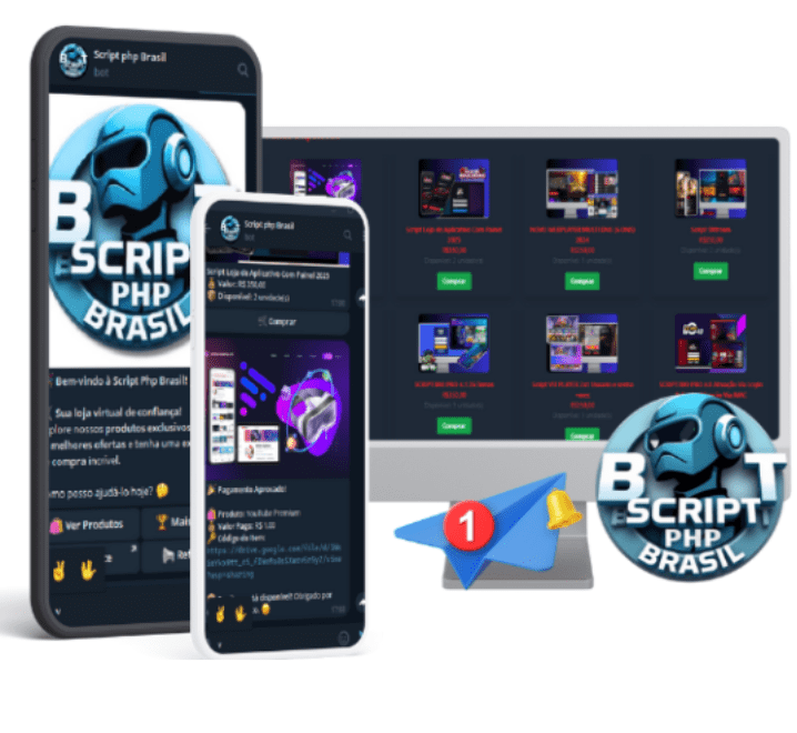 ROBÔ DE VENDAS NO TELEGRAM 2.0 COM PAINEL EM PHP + SITE