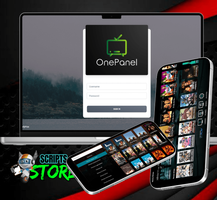 SCRIPT ONEPANEL 1.4 + APLICATIVO