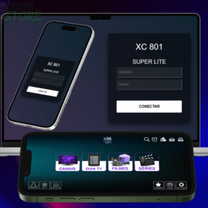 PAINEL SUPER LITE XC 801 + APLICATIVO