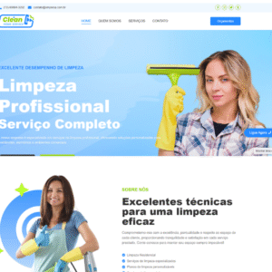 SCRIPT SITE DE LIMPEZA EM WORDPRESS