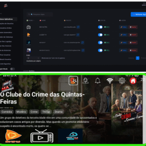 LAUNCHER TVBOX COM PAINEL GERENCIAMENTO + APK