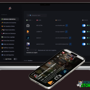 LAUNCHER TVBOX COM PAINEL GERENCIAMENTO + APK