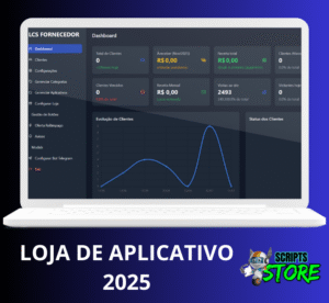 LOJA DE SCRIPTS E APLICATIVOS 2025 COMPLETA E AUTOMÁTICA