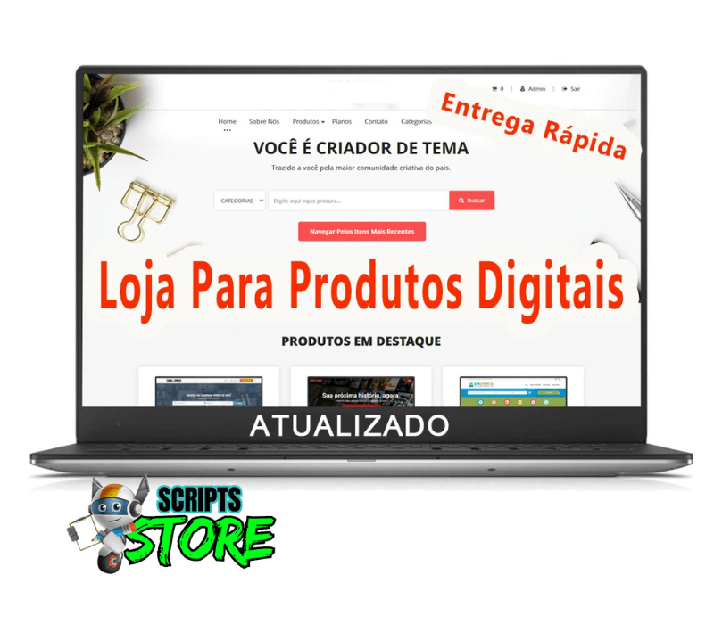 Nova Loja Virtual PHP Reponsiva 2024